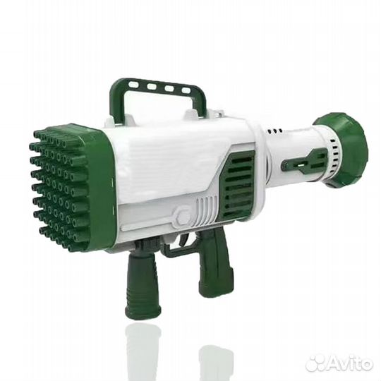 Пушка - генератор мыльных пузырей, зеленый