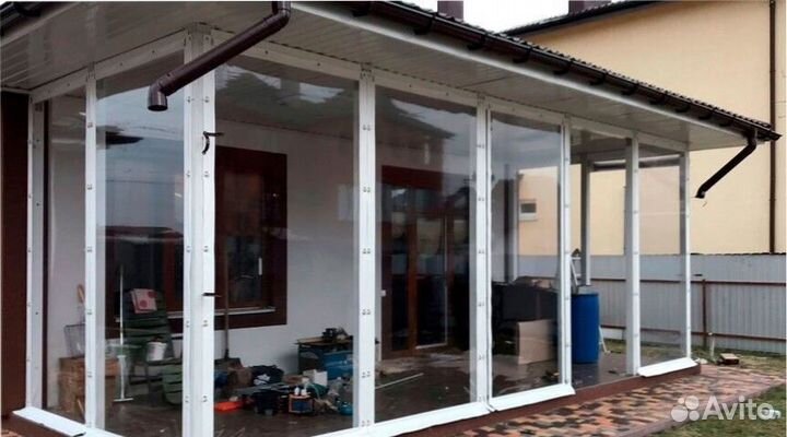 Мягкие окна пвх / замер доставка установка