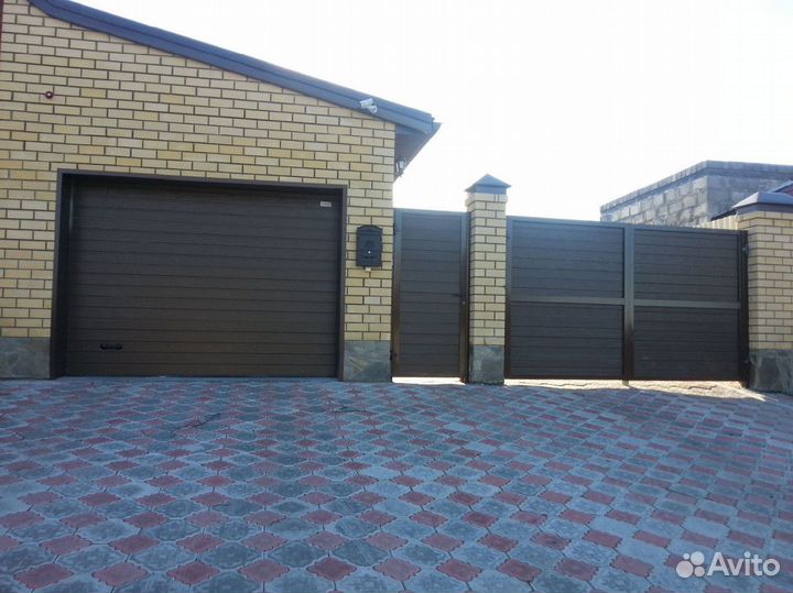 Секционные ворота для автомоек и сто