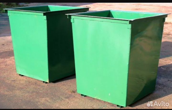 Контейнер тбо 0.75 куб.м, мусорный контейнер