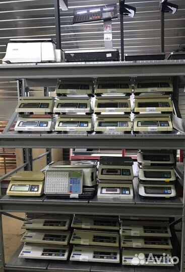 Весы торговые бу CAS digi