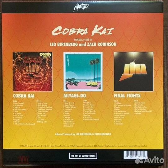 OST Cobra Kai (2021, LP BOX + Tape)