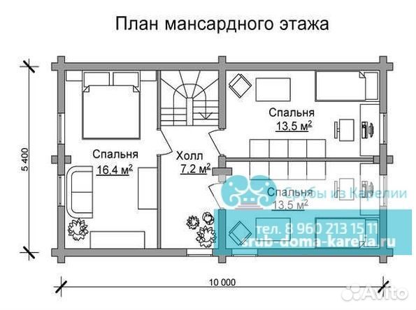 Спб- Сруб дома из бревна
