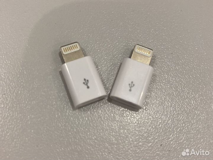 Адаптер - переходник на iPhone Lightning USB micro