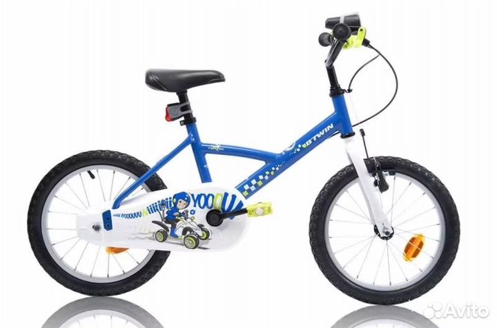 Детский велосипед Декатлон диаметр 16