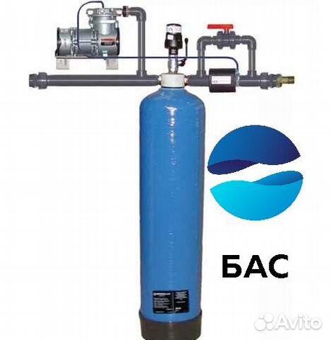Система очистки воды от железа, марганца, жесткост