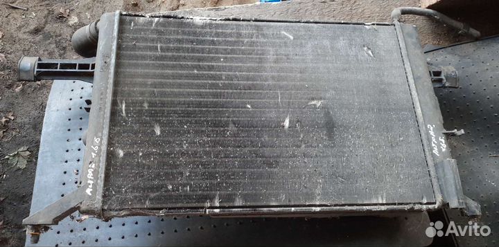 Вентилятор радиатор интеркулер Опель Астра G