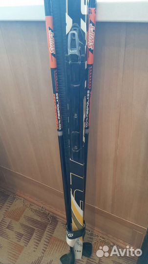 Лыжи (комплект), полупластик 185 см