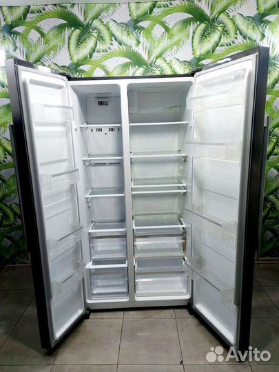Двухдверный холодильник б/у Kraft с no frost
