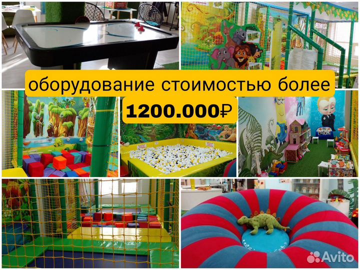 Детский развлекательный центр прибыль от 150 000