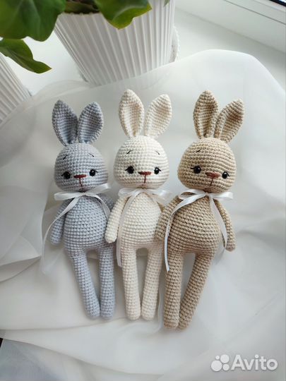 Зайка ручной работы