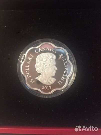 15 долларов 2013 года Канада серебро Год змеи пруф