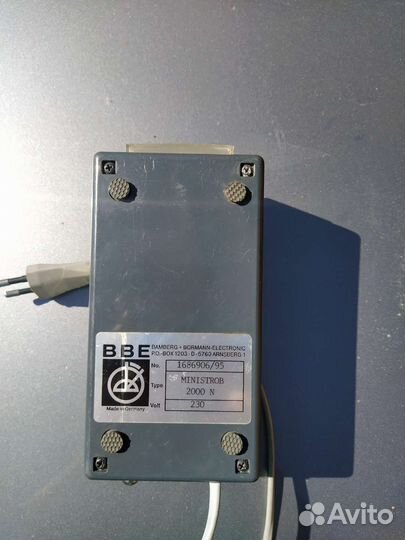 Стробоскоп для определения скорости вращения