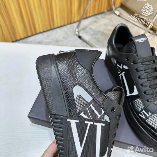 Кеды мужские Valentino чёрный