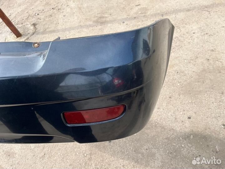 Бампер на priora хэтчбек задний