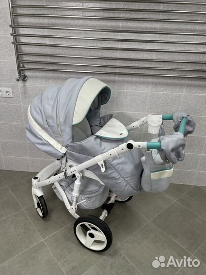 Коляска Adamex Monte Carbon 2 в 1, D30