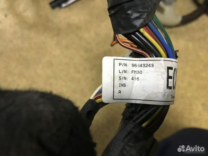 Проводка моторная Daewoo Matiz