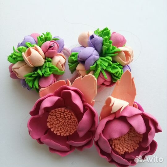 Бесплатно бантики резиночки для волос