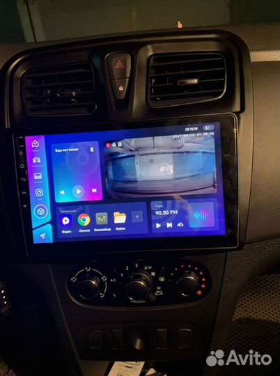 Магнитола на андройде Teyes 4/64 для Рено