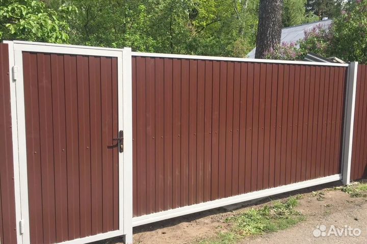 Откатные ворота под ключ