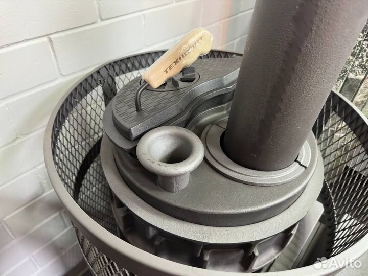 Печь банная чугунная, технолит Авангард