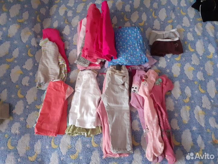 Вещи пакетом для девочки на 1-1,5