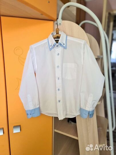 Рубашка школьная 122- 128