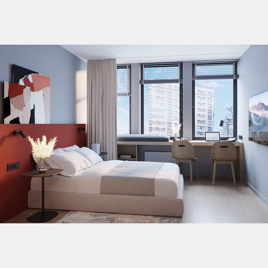 Апартаменты-студия, 37,9 м², 3/15 эт.