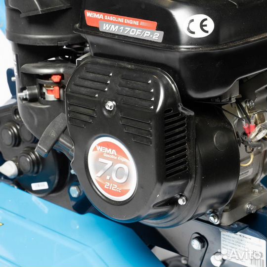 Мотоблок Нева мб Энергия - WM170F/P-2 с 6 фрезами