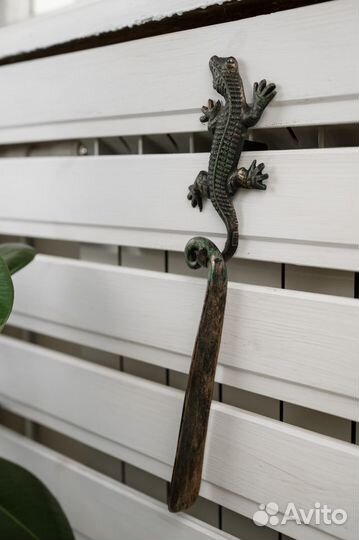 Кованая ложка для обуви (рожок)