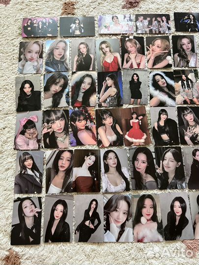 Карты K-Pop Happy Holidays from G I-Dle 55 штук