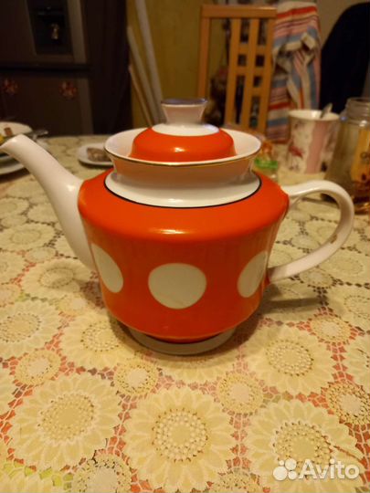 Чайник заварочный фарфоровый СССР