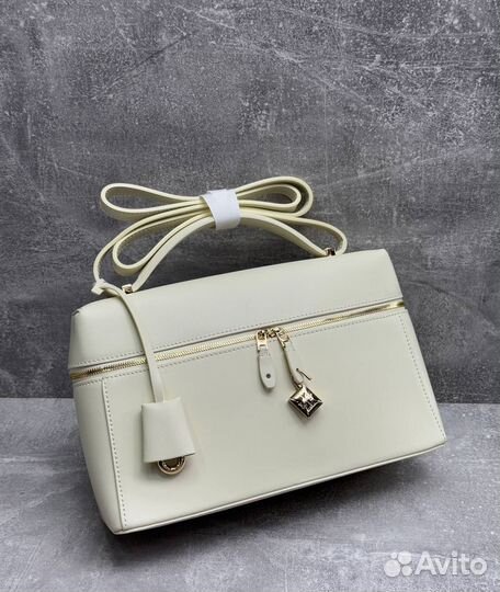 Сумка через плечо текстиль кожа Loro Piana