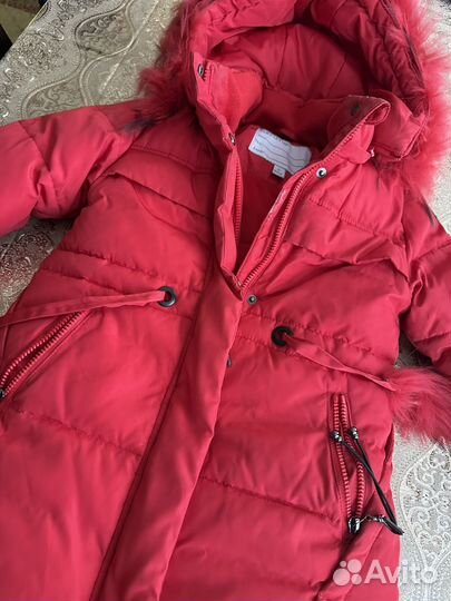 Пуховик зима для девочки