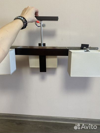 Люстра на 3 лампы