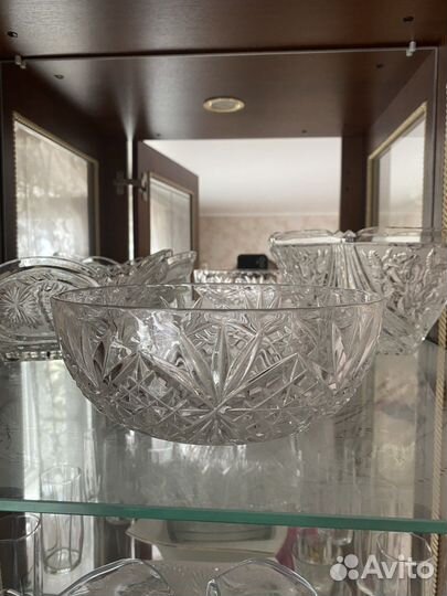 Хрустальная салатница
