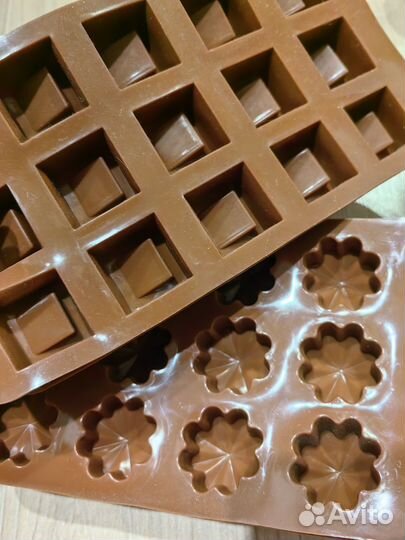 Формочки силиконовые для конфет шоколада