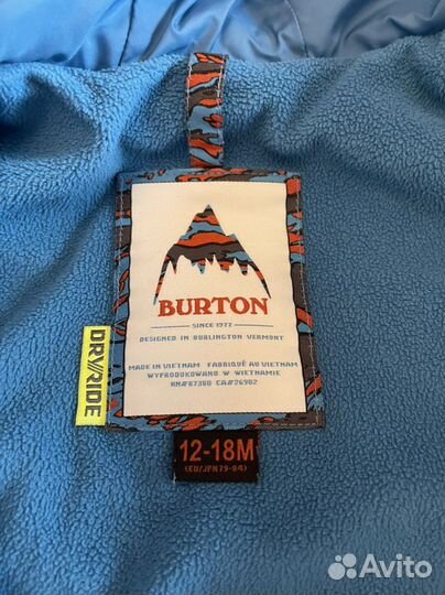 Комбинезон burton 12-18