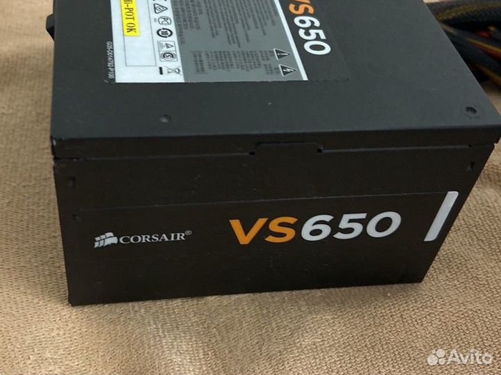 Блок питания corsair vs650