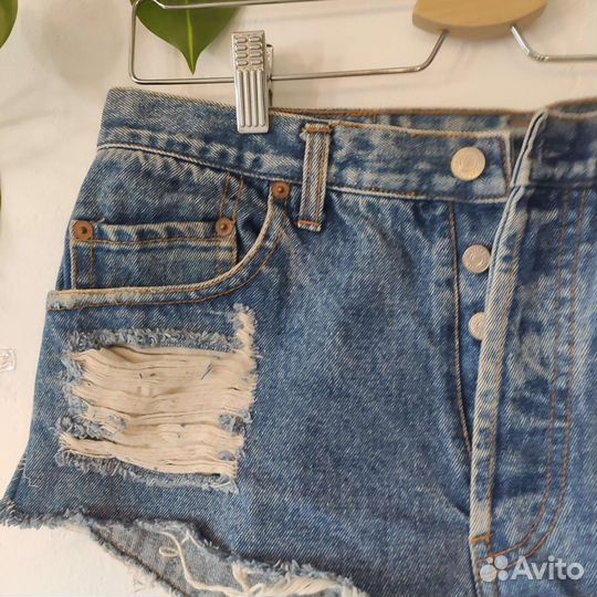Джинсовые шорты 46