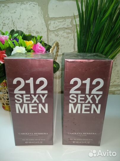 212 sexy men carolina herrera 100ml