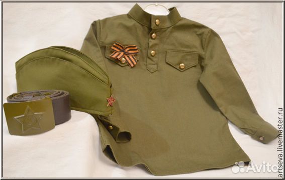 Прокат военной формы для детей