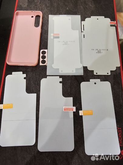 Комплект пленок и чехла s21 plus