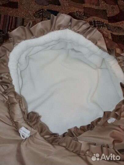 Зимний конверт в коляску