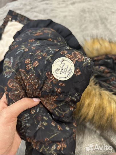 Зимний комбинезон для девочки 104