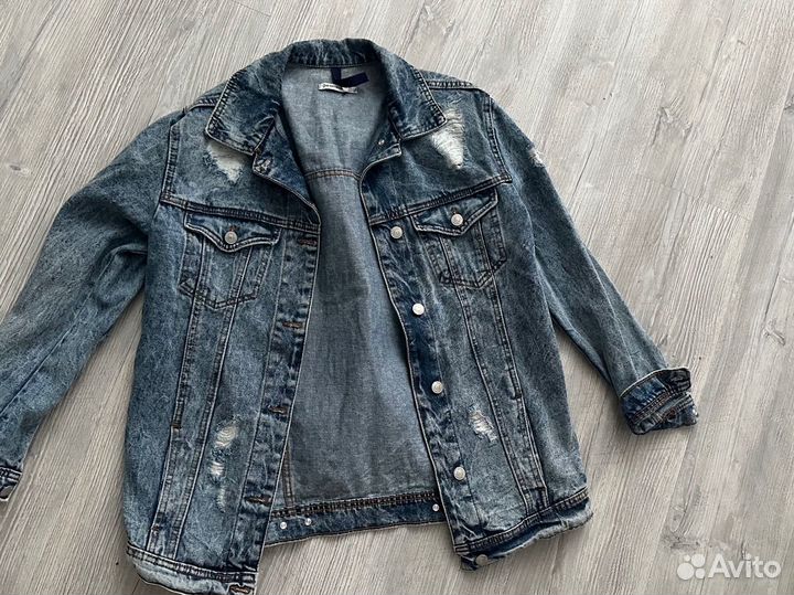 Джинсовая куртка женская