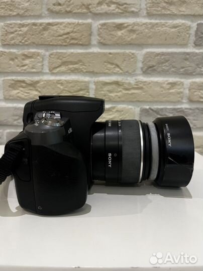 Объектив Sony 50 mm 1,4 и фотоаппарат Sony a 380