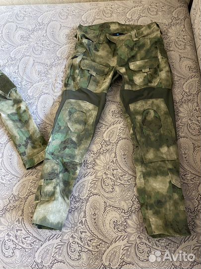 Тактический костюм, боевая рубаха, штаны (мох)