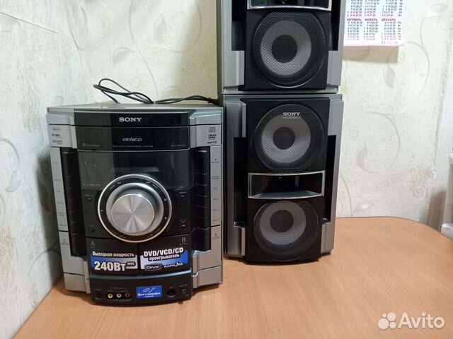 Музыкальный центр sony