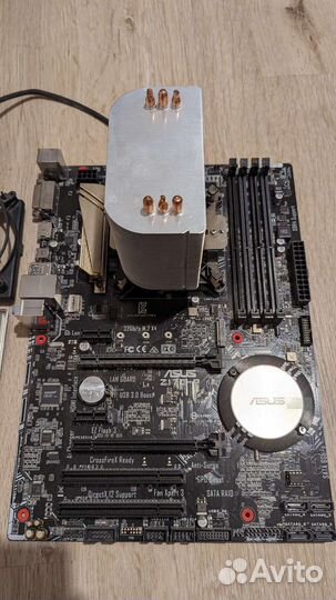 Intel core i7-7700k and Asus Z170-P
